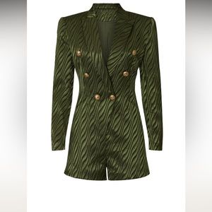 Retrofete Emerald Green romper.